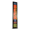 Cold Beer & Spicy BBQ Framed LED Sign